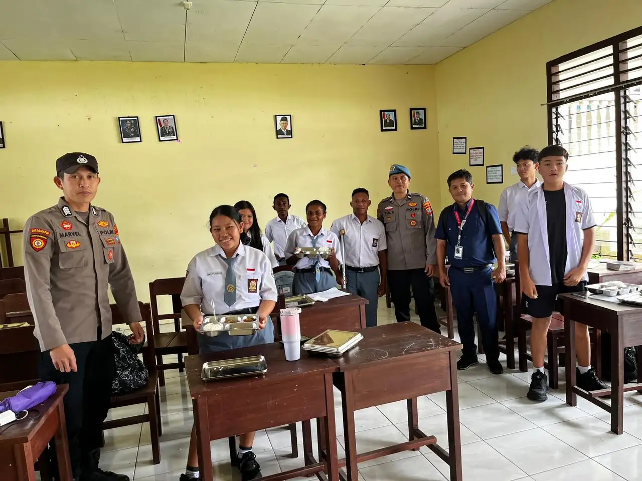 Ribuan Siswa di Tompaso Raya Terima Makanan Bergizi Gratis, Wujud Kepedulian pada Generasi Penerus